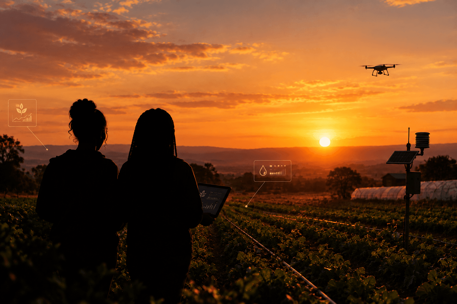 Two sisters founders - Fondi Farms